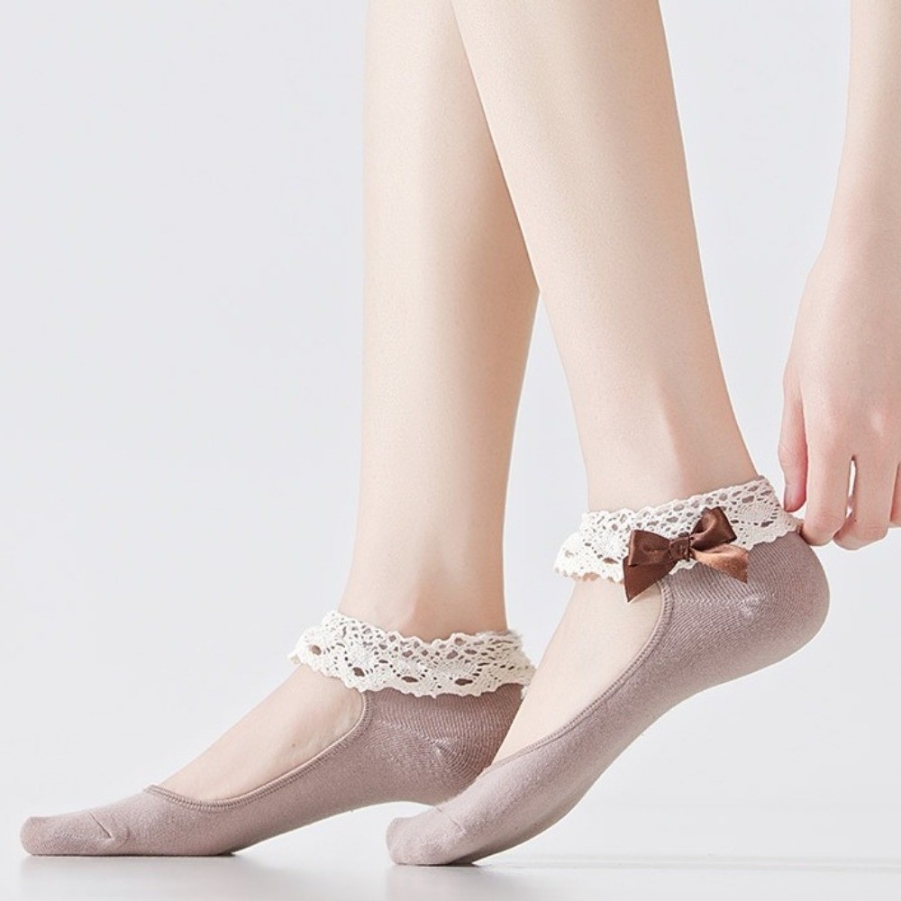 Balletcore Spitzen-Rüschen-Boo – Ankle Sock Low Cut Bewertung und Preis