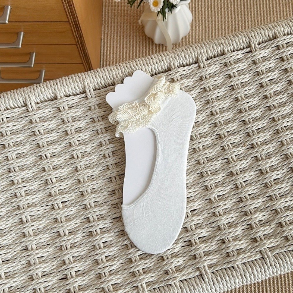 Balletcore Spitzen-Rüschen-Boo – Ankle Sock Low Cut Bewertung und Preis