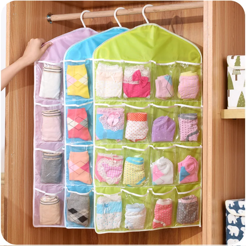 Heißer 16 Taschen Kleiderschra – Sock Organizer Tray Bewertung und Preis