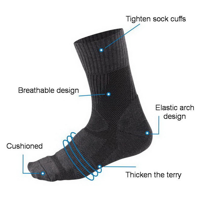 1 Paar merinowolle herren sock – Thermal Sock Winter Bewertung und Preis