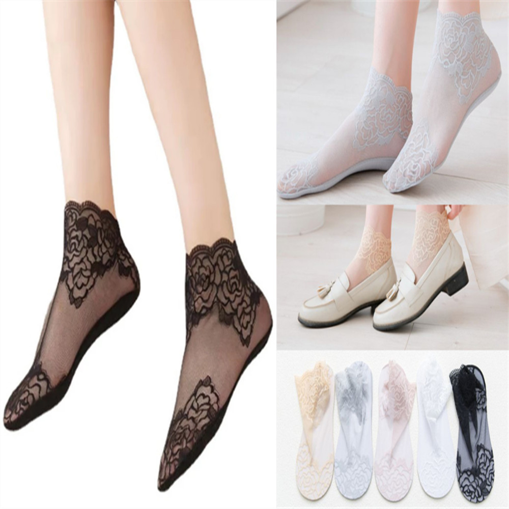 Damen Spitzensocken mit Rosenm – Invisibility Sock Loafer Bewertung und Preis