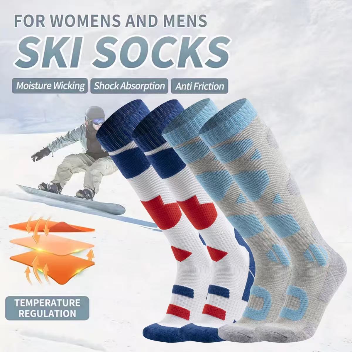 Thermische Winter-Skisocken au – Thermal Sock Winter Bewertung und Preis