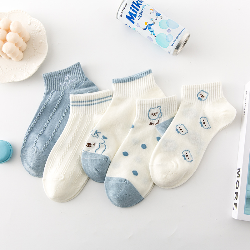 5 Paare/los Mode Elegante Lust – Ankle Sock Low Cut Bewertung und Preis